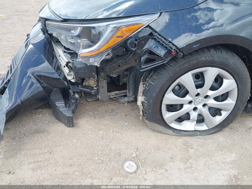2025 Toyota Corolla VIN 5YFB4MDE8SP271441 IAAI salvage auction — FRONT END, Enterprise Vehicles Clear Only (Texas), sold $10,500 on 2026-07-27 (photo 6)