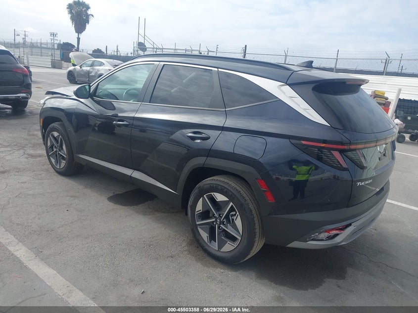 2025 Hyundai Tucson VIN KM8JCDD16SU350956 IAAI salvage auction — FRONT & REAR, Salvage (California), sold $12,450 on 2026-07-08 (photo 3)