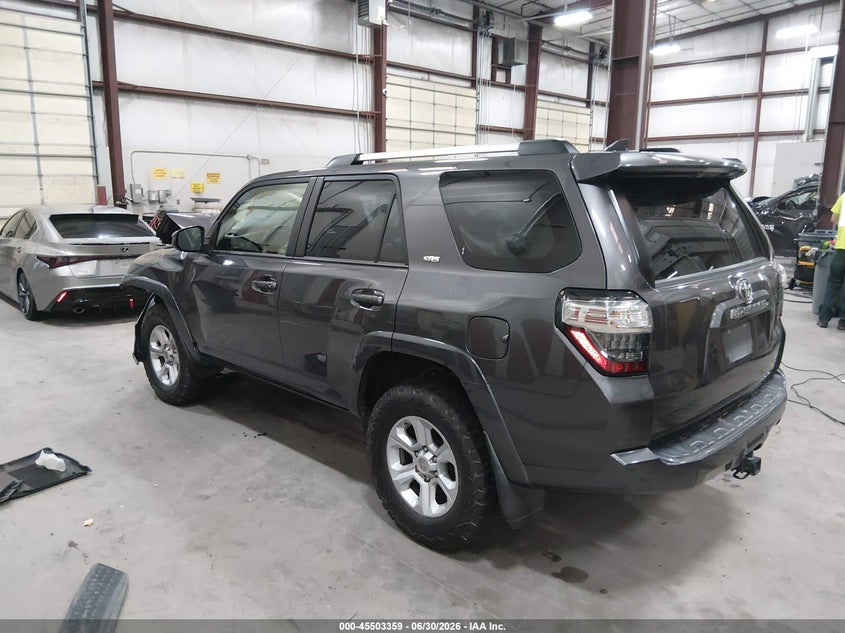 2019 Toyota 4runner VIN JTEBU5JR2K5687443 IAAI salvage auction — FRONT END, Salvage (Idaho), sold $1,050 on 2026-07-24 (photo 3)