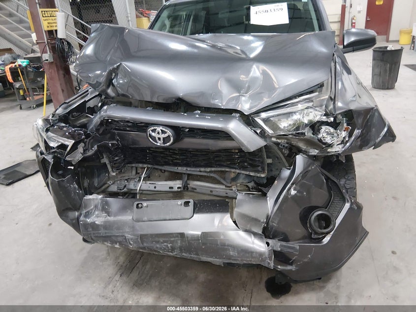 2019 Toyota 4runner VIN JTEBU5JR2K5687443 IAAI salvage auction — FRONT END, Salvage (Idaho), sold $1,050 on 2026-07-24 (photo 6)
