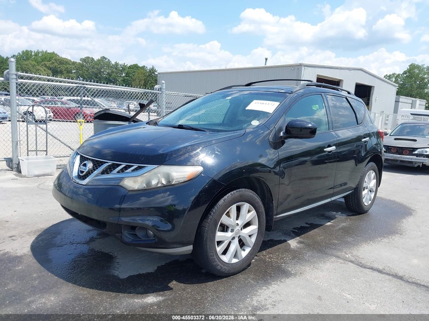 2011 Nissan Murano VIN JN8AZ1MW4BW160224 IAAI salvage auction — NORMAL WEAR, Repossession Paperwork (Georgia), sold $25 on 2026-07-29 (photo 2)