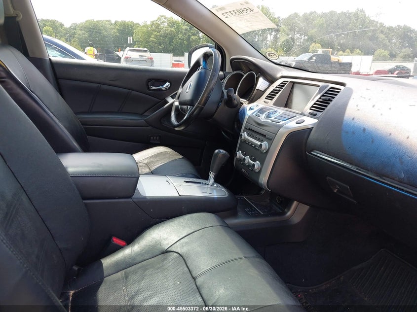 2011 Nissan Murano VIN JN8AZ1MW4BW160224 IAAI salvage auction — NORMAL WEAR, Repossession Paperwork (Georgia), sold $25 on 2026-07-29 (photo 5)