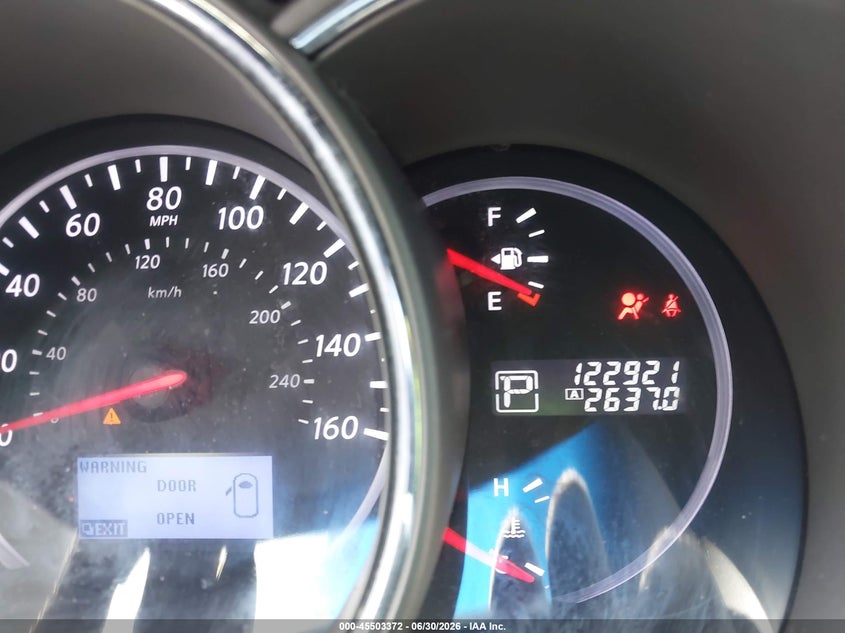 2011 Nissan Murano VIN JN8AZ1MW4BW160224 IAAI salvage auction — NORMAL WEAR, Repossession Paperwork (Georgia), sold $25 on 2026-07-29 (photo 7)