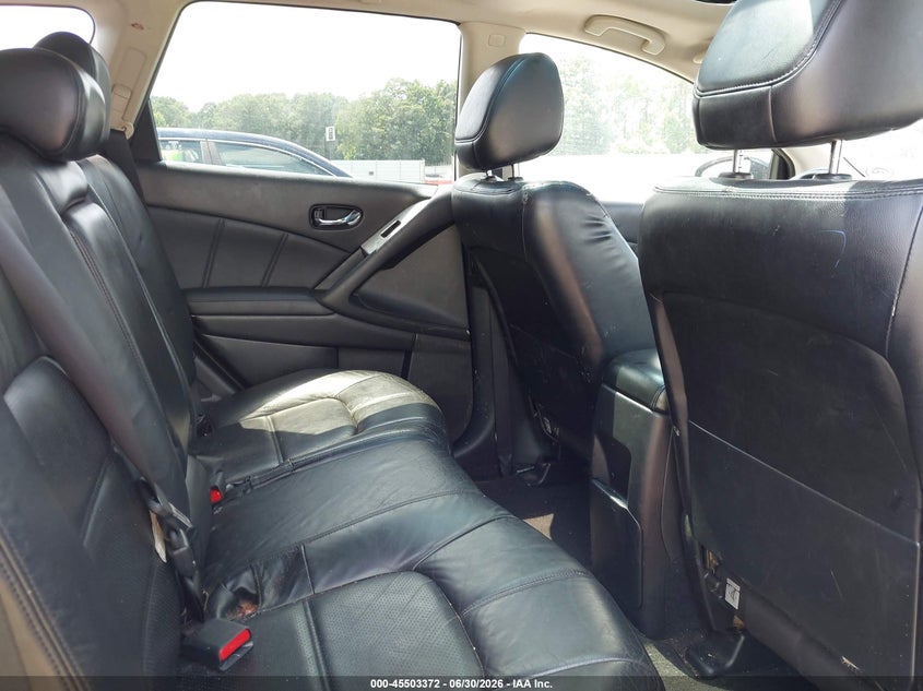 2011 Nissan Murano VIN JN8AZ1MW4BW160224 IAAI salvage auction — NORMAL WEAR, Repossession Paperwork (Georgia), sold $25 on 2026-07-29 (photo 8)