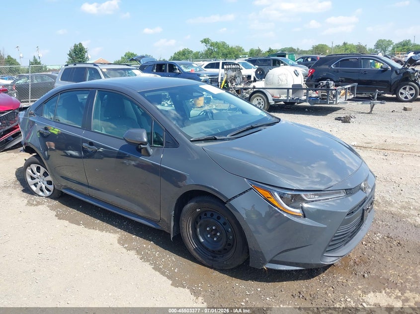 2025 Toyota Corolla VIN 5YFB4MDE2SP346974 IAAI salvage auction — REAR END, Salvage Title, sold $5,900 on 2026-07-28 (photo 1)