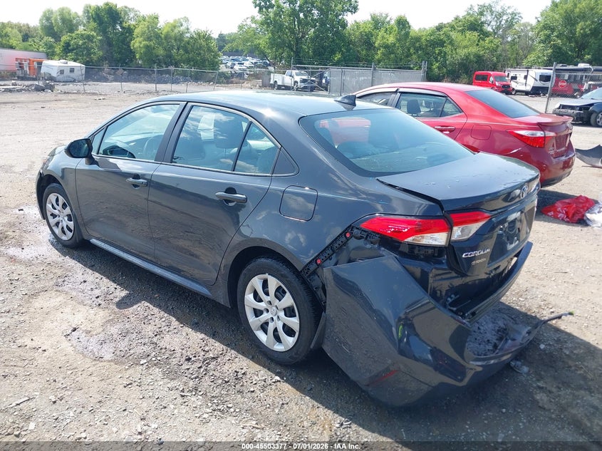 2025 Toyota Corolla VIN 5YFB4MDE2SP346974 IAAI salvage auction — REAR END, Salvage Title, sold $5,900 on 2026-07-28 (photo 3)