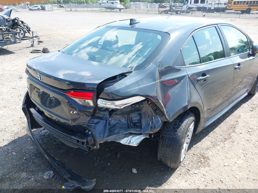 2025 Toyota Corolla VIN 5YFB4MDE2SP346974 IAAI salvage auction — REAR END, Salvage Title, sold $5,900 on 2026-07-28 (photo 6)