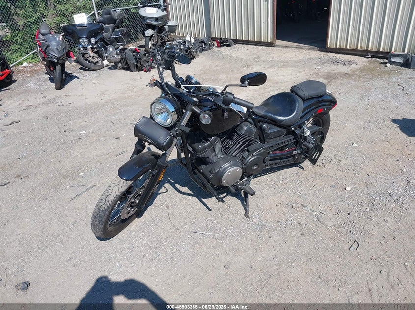 2017 Yamaha Xv VIN JYAVN05E2HA012759 IAAI salvage auction — RIGHT FRONT, Salvage - Greater Than 75% (Maryland), sold $1,200 on 2026-07-28 (photo 2)