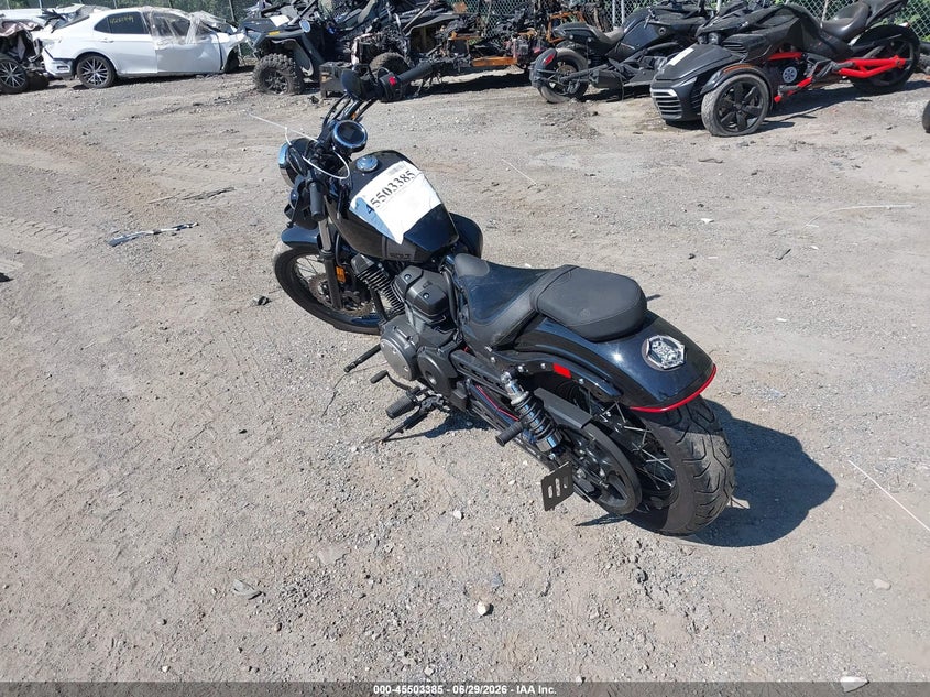 2017 Yamaha Xv VIN JYAVN05E2HA012759 IAAI salvage auction — RIGHT FRONT, Salvage - Greater Than 75% (Maryland), sold $1,200 on 2026-07-28 (photo 3)