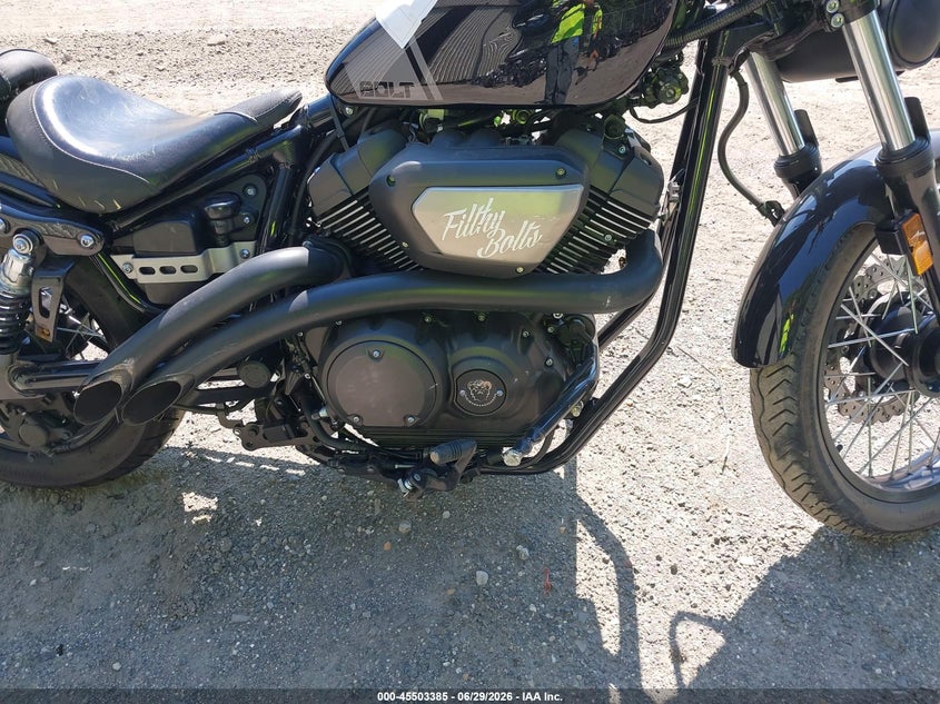 2017 Yamaha Xv VIN JYAVN05E2HA012759 IAAI salvage auction — RIGHT FRONT, Salvage - Greater Than 75% (Maryland), sold $1,200 on 2026-07-28 (photo 8)