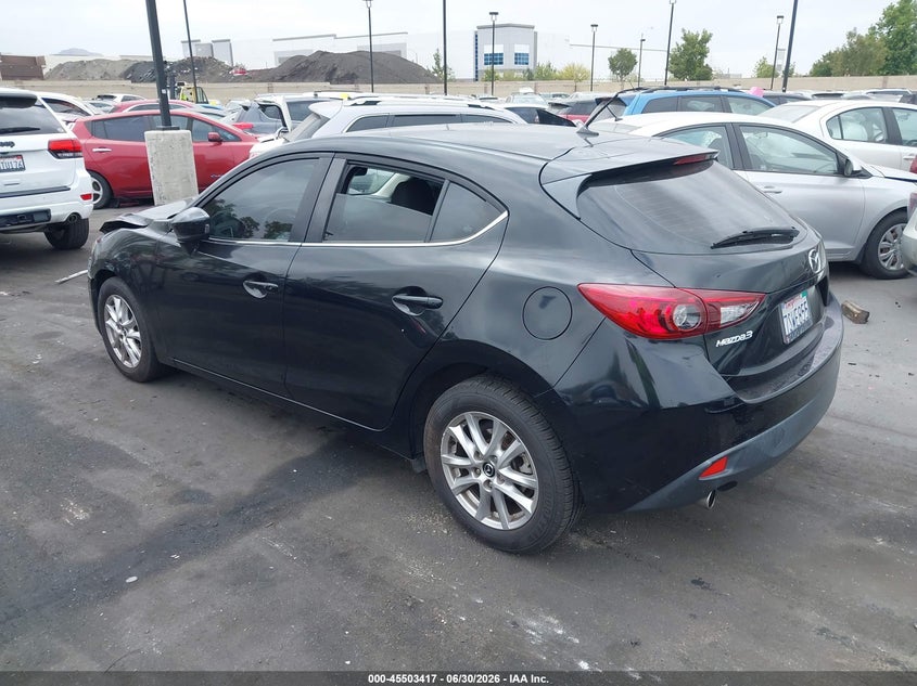 2016 Mazda 3 VIN JM1BM1L79G1318814 IAAI salvage auction — FRONT END, Salvage Title, sold $1,050 on 2026-07-19 (photo 3)