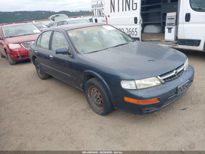 1998 Nissan Maxima VIN JN1CA21D5WT608971 IAAI salvage auction — NORMAL WEAR, Clear (Washington), sold $250 on 2026-07-14 (photo 1)