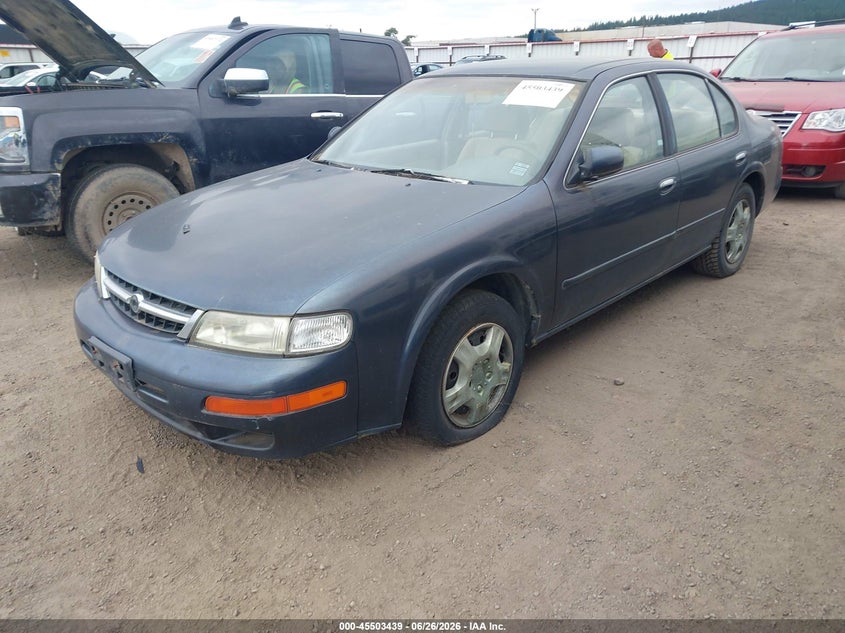 1998 Nissan Maxima VIN JN1CA21D5WT608971 IAAI salvage auction — NORMAL WEAR, Clear (Washington), sold $250 on 2026-07-14 (photo 2)
