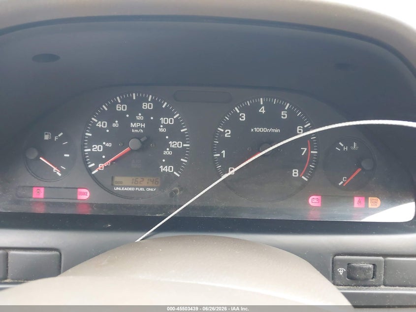 1998 Nissan Maxima VIN JN1CA21D5WT608971 IAAI salvage auction — NORMAL WEAR, Clear (Washington), sold $250 on 2026-07-14 (photo 7)