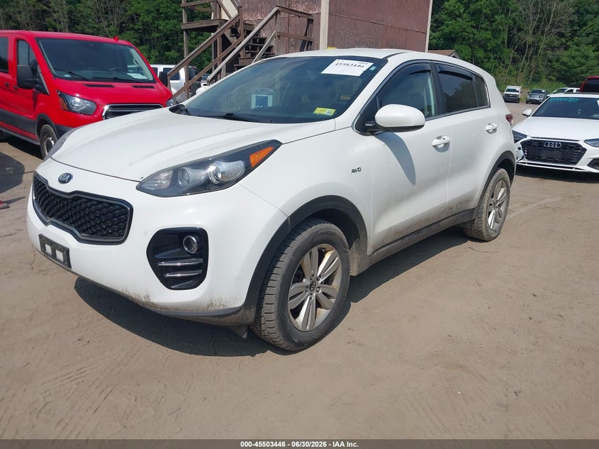 2017 Kia Sportage VIN KNDPMCAC1H7291236 IAAI salvage auction — NORMAL WEAR, Original (Vermont), sold $2,550 on 2026-07-16 (photo 2)