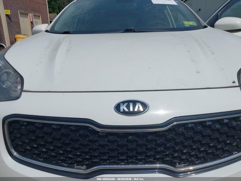 2017 Kia Sportage VIN KNDPMCAC1H7291236 IAAI salvage auction — NORMAL WEAR, Original (Vermont), sold $2,550 on 2026-07-16 (photo 6)