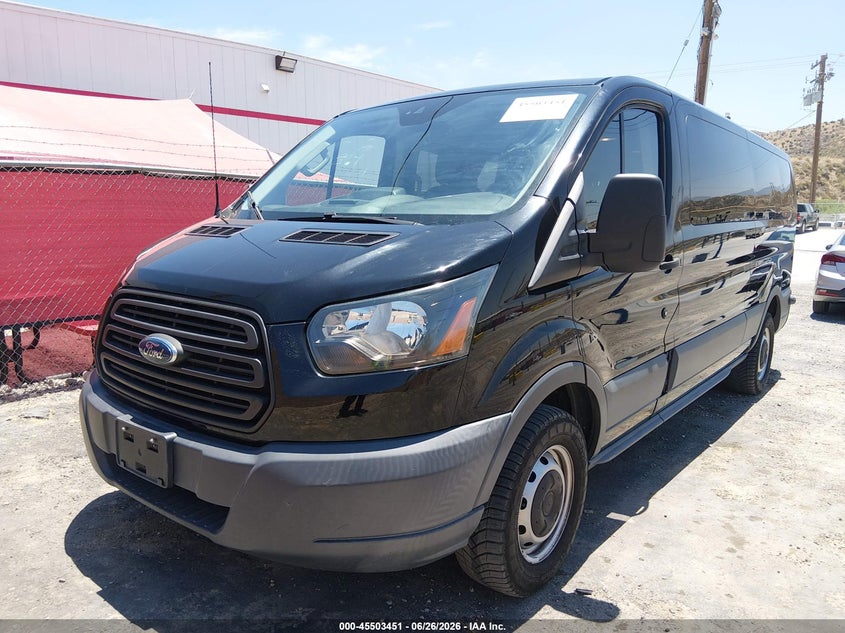 2018 Ford Transit-350 VIN 1FBZX2ZM3JKA99864 IAAI salvage auction — LEFT & RIGHT, Sf97 (California), sold $15,500 on 2026-07-28 (photo 2)