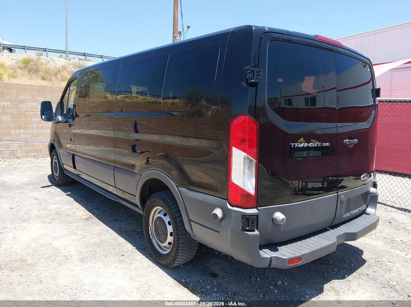 2018 Ford Transit-350 VIN 1FBZX2ZM3JKA99864 IAAI salvage auction — LEFT & RIGHT, Sf97 (California), sold $15,500 on 2026-07-28 (photo 3)