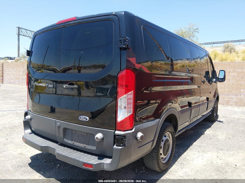2018 Ford Transit-350 VIN 1FBZX2ZM3JKA99864 IAAI salvage auction — LEFT & RIGHT, Sf97 (California), sold $15,500 on 2026-07-28 (photo 4)