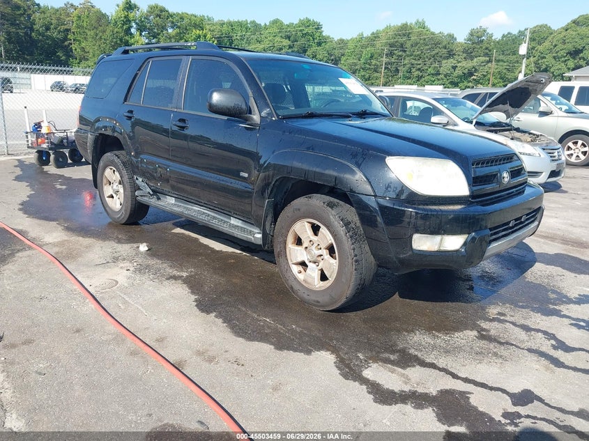 2004 Toyota 4runner VIN JTEZU14R840027331 IAAI salvage auction — NORMAL WEAR, Repossession Paperwork (Georgia), sold $2,000 on 2026-07-22 (photo 1)