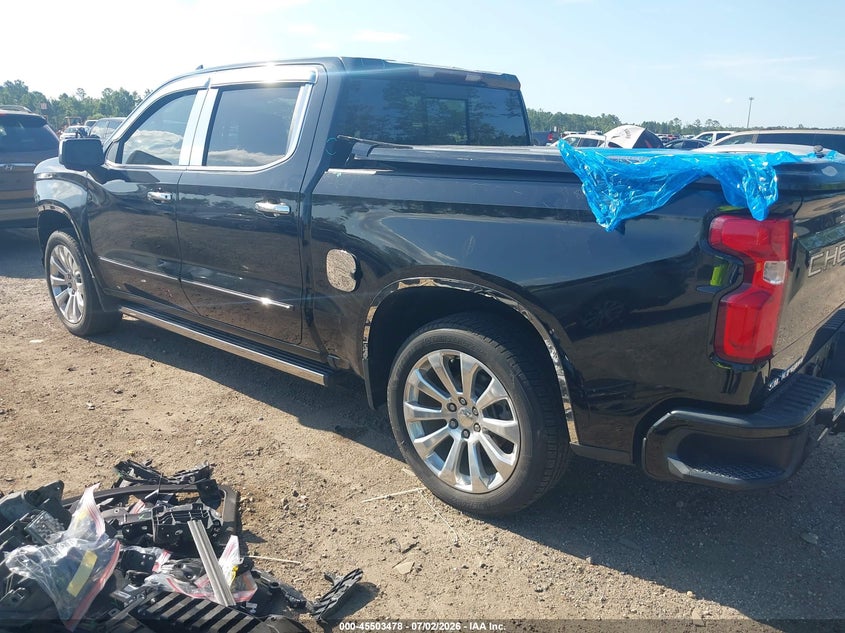 2019 Chevrolet Silverado VIN 1GCUYHELXKZ299748 IAAI salvage auction — FRONT END, Rebuildable (Florida), sold $10,600 on 2026-07-10 (photo 3)