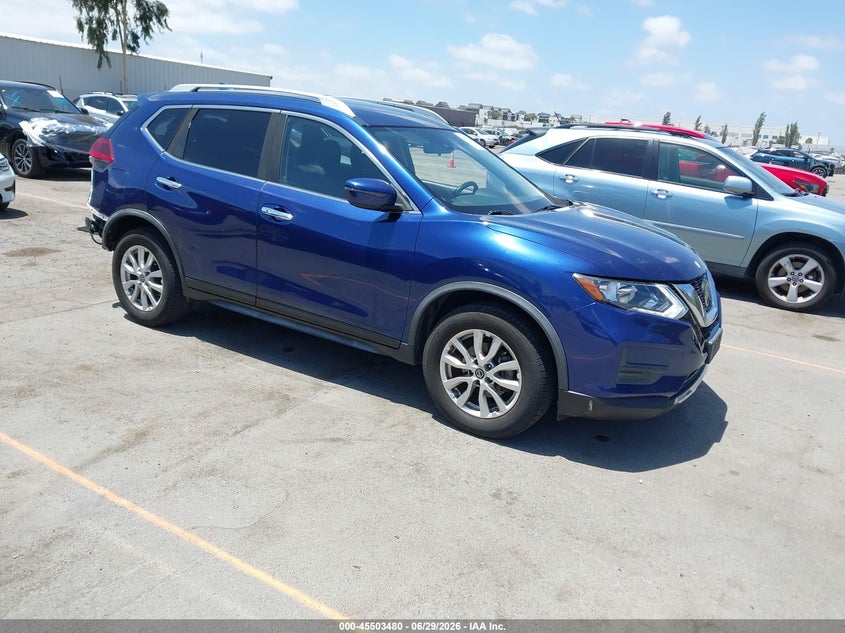 2020 Nissan Rogue VIN JN8AT2MT7LW014950 IAAI salvage auction — REAR END, Salvage (California), sold $4,650 on 2026-07-29 (photo 1)