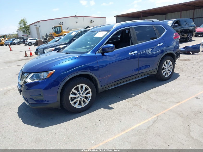 2020 Nissan Rogue VIN JN8AT2MT7LW014950 IAAI salvage auction — REAR END, Salvage (California), sold $4,650 on 2026-07-29 (photo 2)