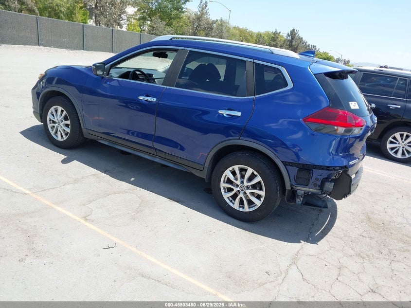 2020 Nissan Rogue VIN JN8AT2MT7LW014950 IAAI salvage auction — REAR END, Salvage (California), sold $4,650 on 2026-07-29 (photo 3)