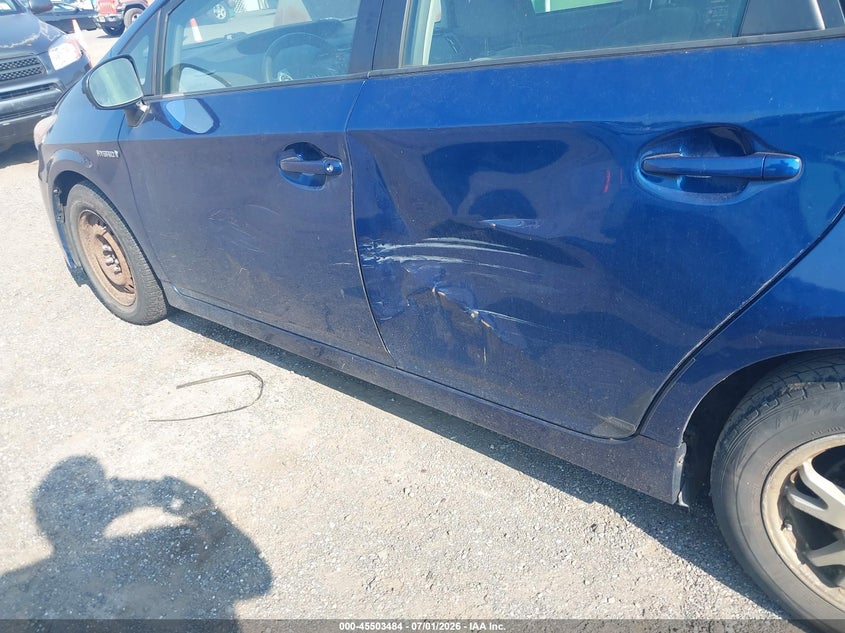 2010 Toyota Prius VIN JTDKN3DU1A0219950 IAAI salvage auction — NORMAL WEAR, Clear (New York), sold $1,550 on 2026-07-07 (photo 6)