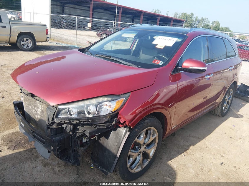 2017 Kia Sorento VIN 5XYPKDA56HG204978 IAAI salvage auction — FRONT END, Salvage Title, sold $575 on 2026-07-30 (photo 2)
