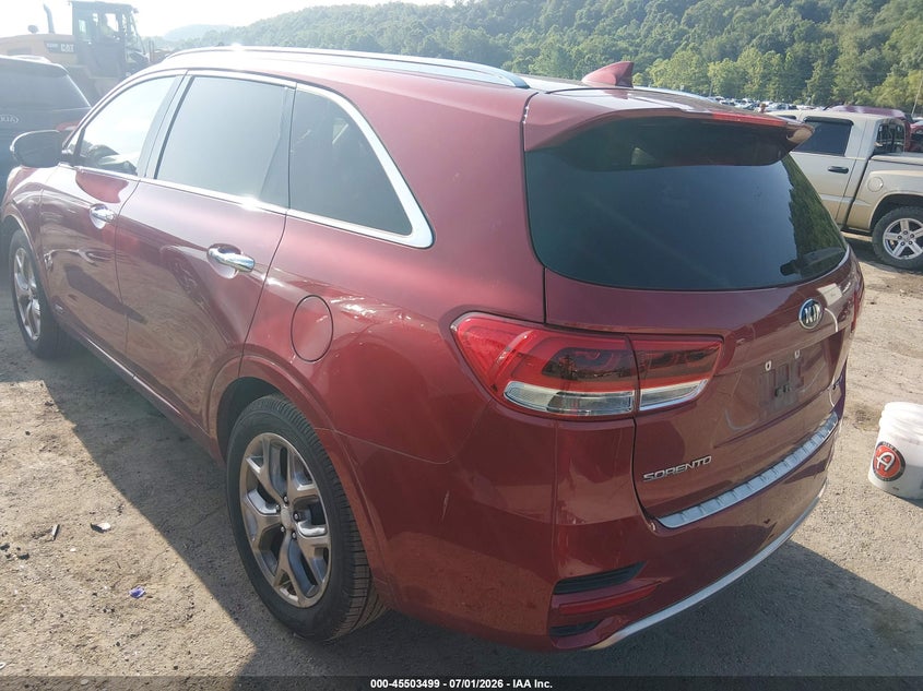 2017 Kia Sorento VIN 5XYPKDA56HG204978 IAAI salvage auction — FRONT END, Salvage Title, sold $575 on 2026-07-30 (photo 3)