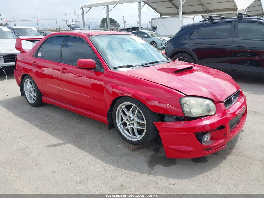 2004 Subaru Impreza VIN JF1GD29674G510676 IAAI salvage auction — REAR END, Salvage (California), sold $2,250 on 2026-07-15 (photo 1)