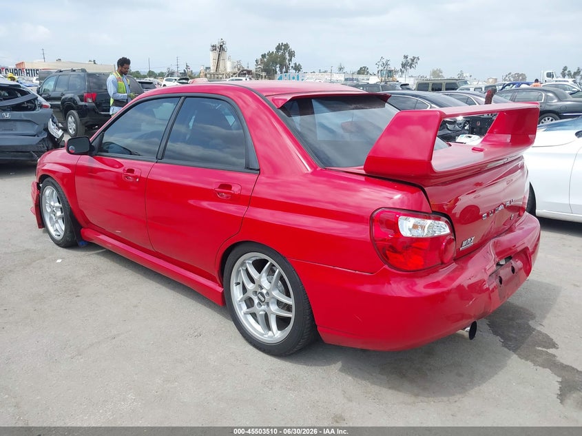 2004 Subaru Impreza VIN JF1GD29674G510676 IAAI salvage auction — REAR END, Salvage (California), sold $2,250 on 2026-07-15 (photo 3)