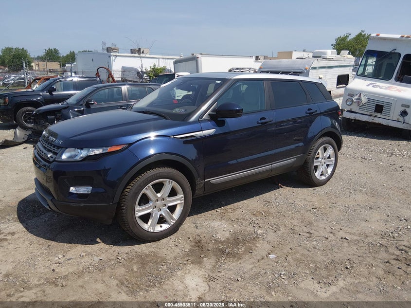 2015 Land rover Range rover evoque VIN SALVP2BG4FH961467 IAAI salvage auction — REAR END, Salvage (Pennsylvania), sold $3,300 on 2026-07-19 (photo 2)