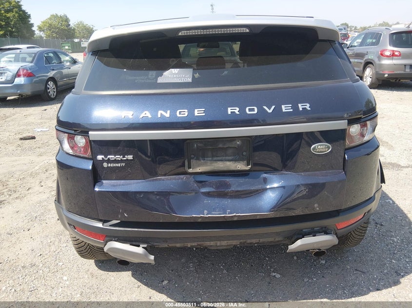 2015 Land rover Range rover evoque VIN SALVP2BG4FH961467 IAAI salvage auction — REAR END, Salvage (Pennsylvania), sold $3,300 on 2026-07-19 (photo 6)