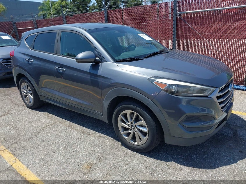 2018 Hyundai Tucson VIN KM8J23A40JU682837 IAAI salvage auction — FRONT END, Sf97 (California), sold $525 on 2026-07-28 (photo 1)