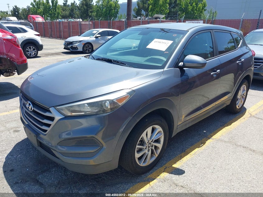 2018 Hyundai Tucson VIN KM8J23A40JU682837 IAAI salvage auction — FRONT END, Sf97 (California), sold $525 on 2026-07-28 (photo 2)