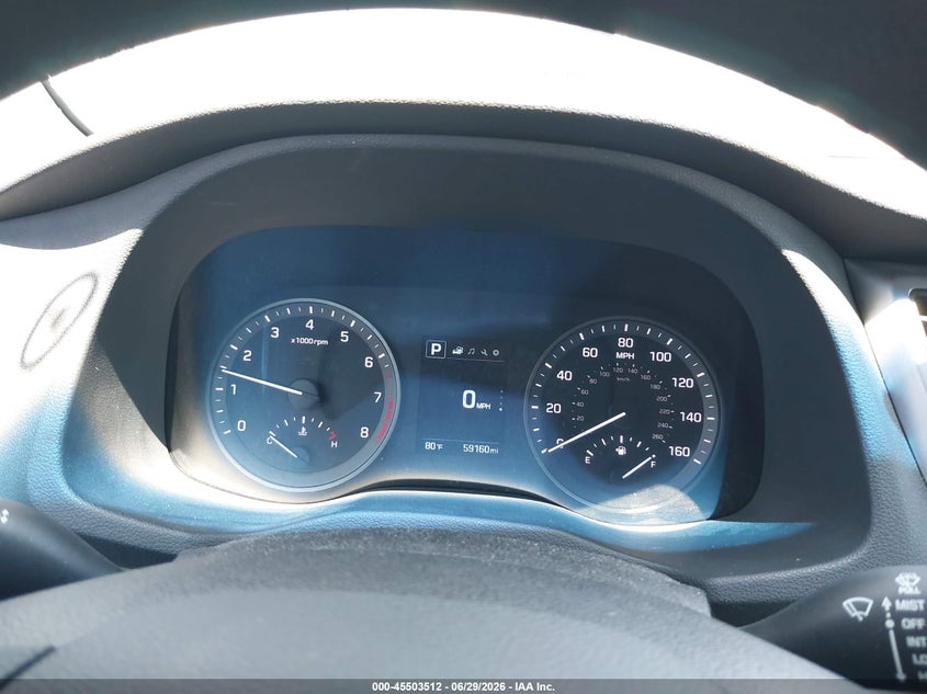 2018 Hyundai Tucson VIN KM8J23A40JU682837 IAAI salvage auction — FRONT END, Sf97 (California), sold $525 on 2026-07-28 (photo 7)