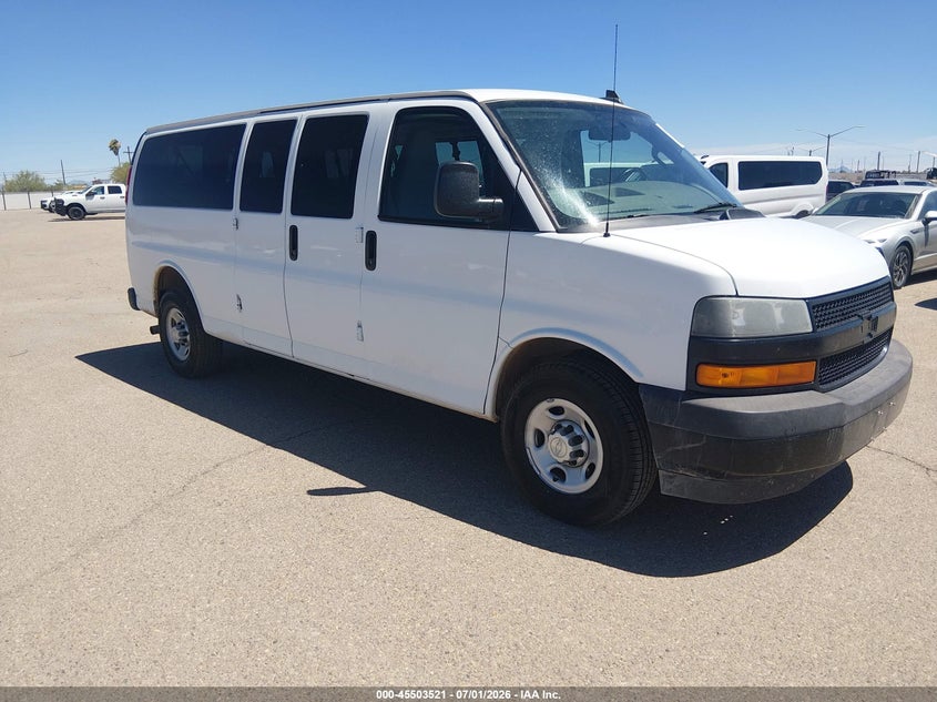 2019 Chevrolet Express 3500 VIN 1GAZGNFG9K1290264 — IAAI salvage auction photo