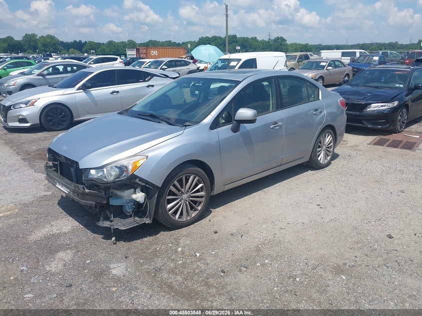 2013 Subaru Impreza VIN JF1GJAK61DH030950 IAAI salvage auction — FRONT END, Clear (Delaware), sold $225 on 2026-07-30 (photo 2)