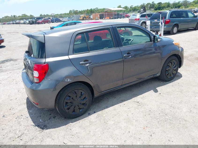2013 Scion Xd VIN JTKKUPB49D1030600 IAAI salvage auction — FRONT END, Rebuildable (Florida), sold $950 on 2026-07-16 (photo 4)