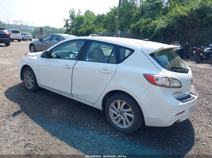 2013 Mazda 3 VIN JM1BL1MPXD1823693 IAAI salvage auction — FRONT END, Salvage (Pennsylvania), sold $300 on 2026-07-09 (photo 3)