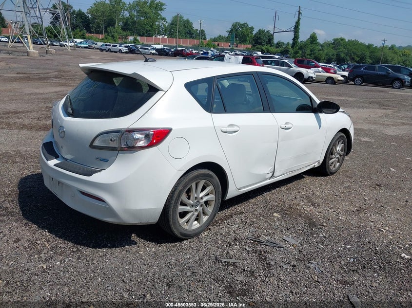 2013 Mazda 3 VIN JM1BL1MPXD1823693 IAAI salvage auction — FRONT END, Salvage (Pennsylvania), sold $300 on 2026-07-09 (photo 4)