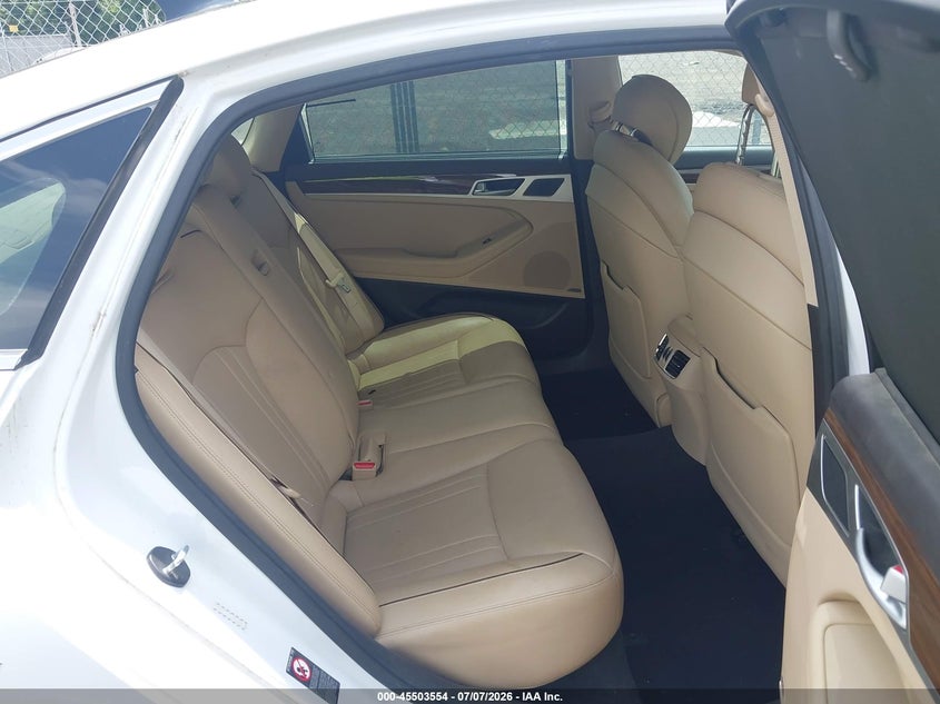 2015 Hyundai Genesis VIN KMHGN4JE0FU080558 IAAI salvage auction — FRONT END, Salvage Title, sold $1,750 on 2026-08-02 (photo 8)