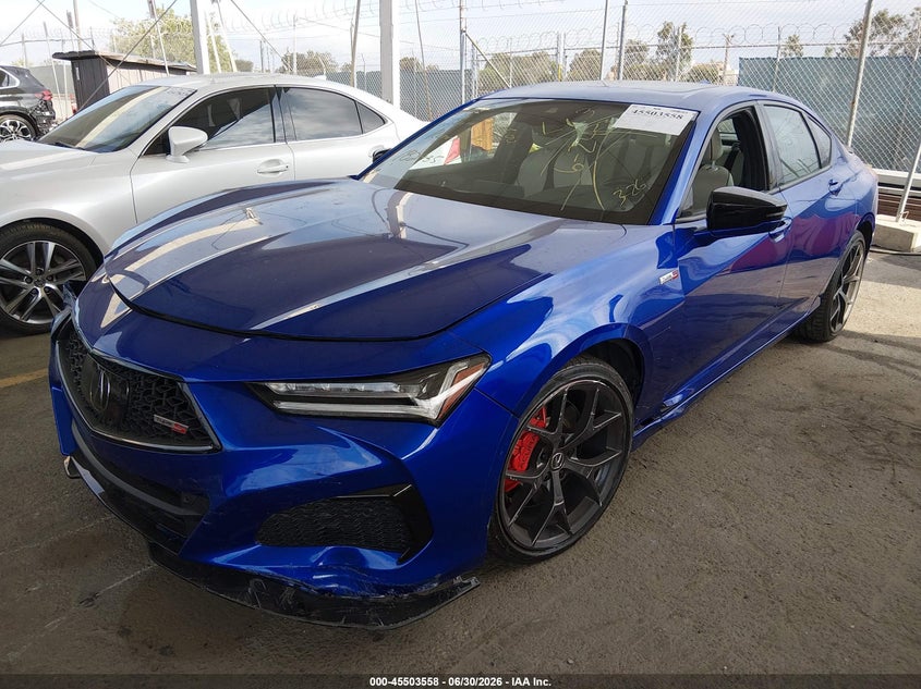 2023 Acura Tlx VIN 19UUB7F9XPA001446 IAAI salvage auction — THEFT, Salvage (California), sold $14,150 on 2026-07-22 (photo 2)