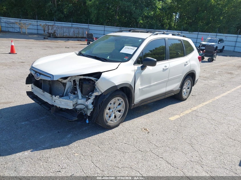 2019 Subaru Forester VIN JF2SKACC6KH518425 IAAI salvage auction — FRONT END, Clear (Michigan), sold $3,550 on 2026-07-23 (photo 2)