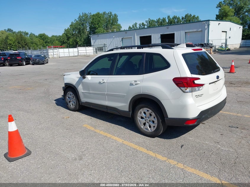 2019 Subaru Forester VIN JF2SKACC6KH518425 IAAI salvage auction — FRONT END, Clear (Michigan), sold $3,550 on 2026-07-23 (photo 3)