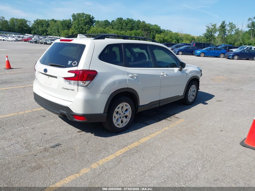 2019 Subaru Forester VIN JF2SKACC6KH518425 IAAI salvage auction — FRONT END, Clear (Michigan), sold $3,550 on 2026-07-23 (photo 4)