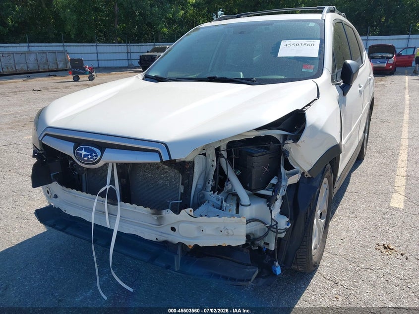 2019 Subaru Forester VIN JF2SKACC6KH518425 IAAI salvage auction — FRONT END, Clear (Michigan), sold $3,550 on 2026-07-23 (photo 6)