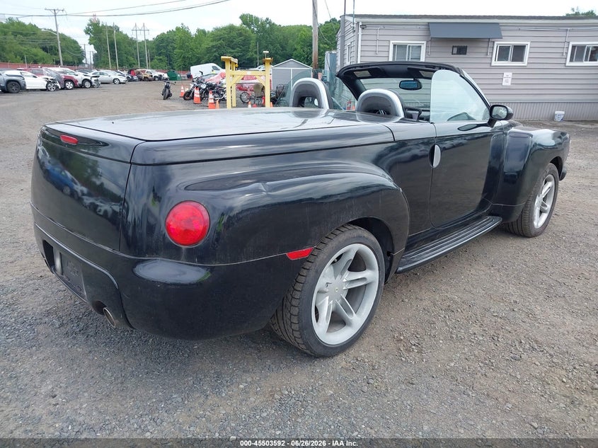 2004 Chevrolet Ssr VIN 1GCES14P54B108380 IAAI salvage auction — FRONT END, Clear (New Jersey), sold $5,100 on 2026-07-08 (photo 4)